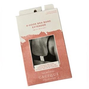 *NWT* Cacique 4-Hook Bra Band Extender (3pack, O/S)